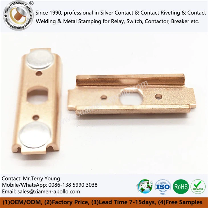 ติดต่อ Copper Brazed สำหรับสวิตช์ไฟรถบรรทุก