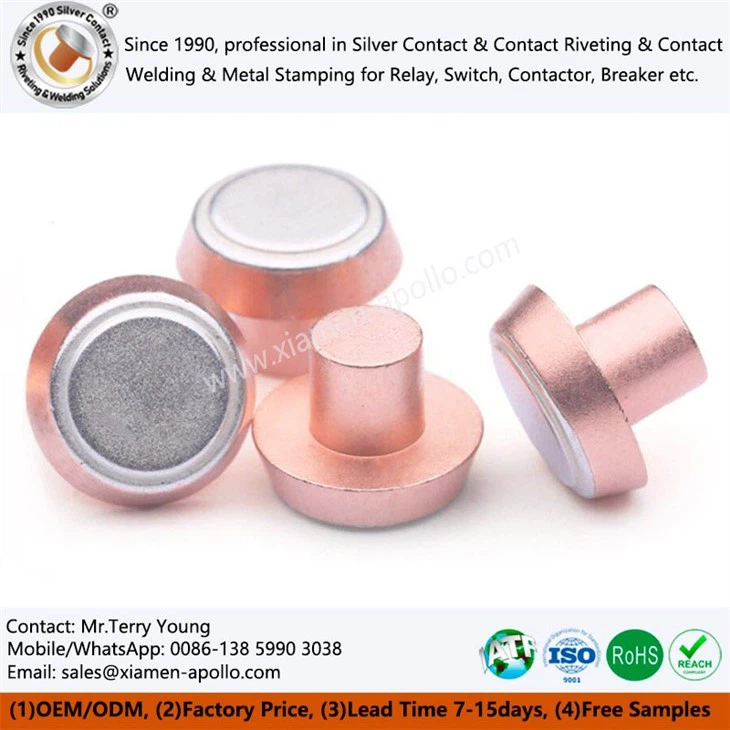 Magnetic Latching Relay Silver Contact with Steps Cap